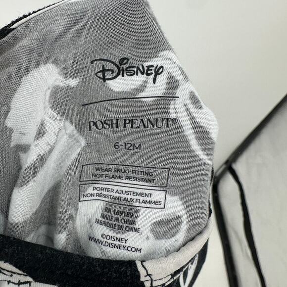 Posh Peanut Nightmare Before Christmas Medley Pajama Set Size 6-12 Months - Picture 6 of 7